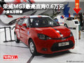 大同MG3最高直降0.6萬 少量現(xiàn)車銷售中