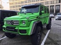 18奔驰G500柠檬黄4X4 大功率越野展示图