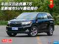 豐田漢蘭達(dá)優(yōu)惠7萬 全新城市SUV最低報(bào)價(jià)