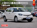 上饒MG3最高優惠8000元現金 現車銷售