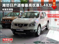 濰坊日產(chǎn)逍客優(yōu)惠1.48萬元 店內(nèi)現(xiàn)車充足