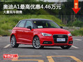 奧迪A1最高優(yōu)惠4.46萬(wàn)元 降價(jià)競(jìng)爭(zhēng)MINI
