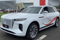 红旗旗舰SUV E-HS9到店实拍 预售55万起明日上市