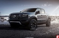 途樂的皮卡版，2022款日產(chǎn)Frontier渲染圖曝光