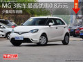 淄博MG 3少量現車 購車最高優惠0.8萬元
