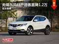 東風(fēng)日產(chǎn)逍客直降1.2萬 競爭本田XR-V
