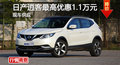 長(zhǎng)沙日產(chǎn)逍客優(yōu)惠1.1萬元 降價(jià)競(jìng)爭(zhēng)XR-V