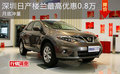 深圳日產(chǎn)樓蘭最高優(yōu)惠0.8萬(wàn) 月底沖量