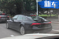 奥迪新A7实车上路 比保时捷panamera美 售价50万