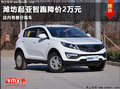濰坊起亞智跑降價2萬元 店內(nèi)有部分現(xiàn)車