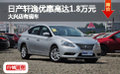 日產(chǎn)軒逸優(yōu)惠高達1.8萬元 大興店有現(xiàn)車