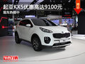 起亞KX5優惠高達9100元 現車熱銷中