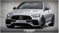 全新奔馳AMG C63最新渲染圖曝光 混合動(dòng)力取代V8
