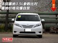 豐田塞納3.5L參數比對 塞納價格完爆自貿