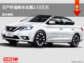 太原軒逸優(yōu)惠2.53萬元 降價(jià)競(jìng)爭(zhēng)標(biāo)致301