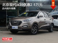 北京現代ix35優惠2.5萬元 現車銷售