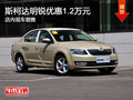 斯柯达明锐优惠1.2万元 现车销售