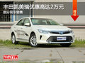 豐田凱美瑞優(yōu)惠2萬 降價(jià)競(jìng)爭(zhēng)日產(chǎn)天籟