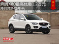 奔騰X80最高優惠1.2萬元 降價競爭哈弗H6