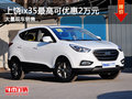 上饒現代ix35最高優惠2萬 店內現車銷售