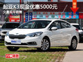 起亞K3現(xiàn)金優(yōu)惠5000元 少量現(xiàn)車供應