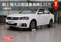 购上海大众朗逸最高降3.35万 少量现车