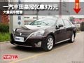 晋中一汽丰田皇冠最高降3万元 现车供应