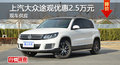 大眾途觀優(yōu)惠2.5萬元 降價競爭福特翼虎