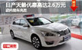 日產天籟優惠高達2.6萬元 店內現車充足