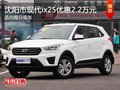 現(xiàn)代ix25優(yōu)惠2.2萬元 降價(jià)競(jìng)爭(zhēng)本田繽智