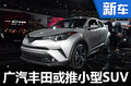 广汽丰田今年投产小SUV 与本田缤智竞争