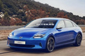 現(xiàn)代全新電動車型曝光！前臉酷似Model3/明年亮相
