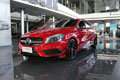 台州实拍解析奔驰A45 AMG 涡轮小钢炮