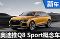 奥迪发布Q8概念车运动版 采用四座设计