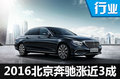 2016北京奔驰涨近3成 新GLA等3新车将上市