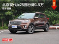 無錫北京現(xiàn)代ix25部分降1.5萬 競(jìng)爭(zhēng)繽智