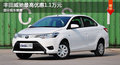 大连丰田威驰最高优惠1.1万元 部分现车