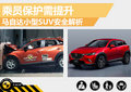 馬自達小型SUV碰撞解析 乘員保護需提升