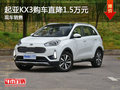 宜興起亞KX3讓利1.5萬(wàn) 降價(jià)競(jìng)爭(zhēng)哈弗H6