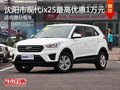 沈陽(yáng)市現(xiàn)代ix25最高優(yōu)惠1萬(wàn)元 現(xiàn)車(chē)在售