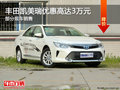豐田凱美瑞優(yōu)惠3萬元 降價競爭日產(chǎn)天籟