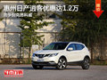 日產(chǎn)逍客優(yōu)惠達(dá)1.2萬元 競(jìng)爭(zhēng)別克昂科威