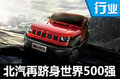 北汽集團(tuán)世界500強(qiáng)排行升47位 再創(chuàng)新高