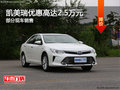凱美瑞優(yōu)惠高達2.5萬 歡迎蒞臨賞鑒