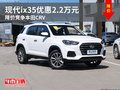 现代ix35优惠2.2万元 降价竞争本田CRV