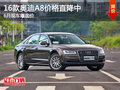 16款奧迪A8價格直降中 6月現車曝底價