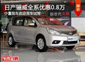 东风日产—骊威全系优惠0.8万 少量现车