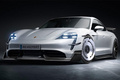 保時捷Taycan推出改裝套件！配911 GT3同款大尾翼
