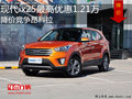 現(xiàn)代ix25最高優(yōu)惠1.21萬 降價競爭昂科拉