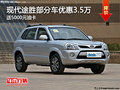 現(xiàn)代途勝部分車優(yōu)惠3.5萬 送5000元油卡